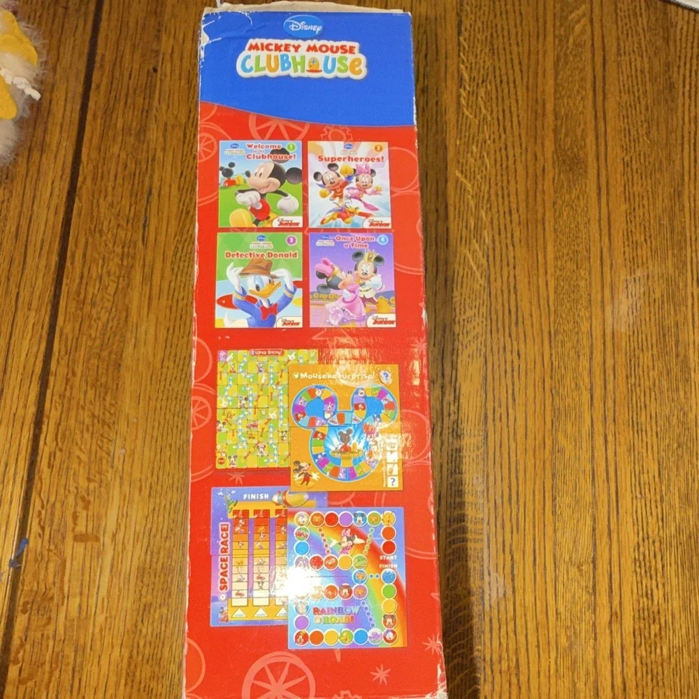 Disney Junior Mickey Mouse Clubhouse Read Press Play Activity Pad 8-Story Games